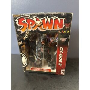 Spawn Series 12 CY-GOR 2 Deluxe Figure McFarlane Toys 1998-Never Opened pkg dama